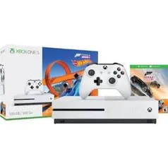 Xbox One S + Forza Horizon 3 com expansão Hot Wheels - R$1049