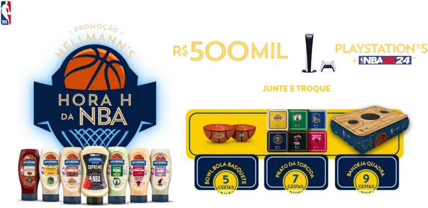 Promoção Hellmann's Hora H da NBA