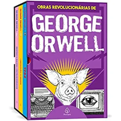 As obras revolucionárias de George Orwell - Box com 3 livros