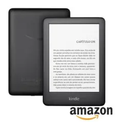 E-reader Amazon Kindle 10ª Geração com 6”, 8GB com Iluminação, Preto