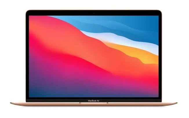 [APP] MacBook Air 13" Apple M1 (8GB 256GB SSD) Dourado | R$8008
