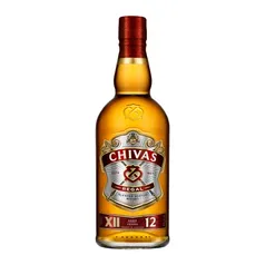 Whisky Chivas Regal 12 anos, 750 ml, Dourado