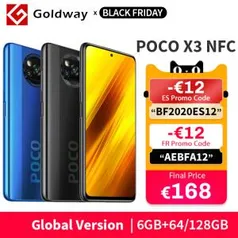 23/11 Xiaomi Poco X3 6/64GB Versão Global | R$1095