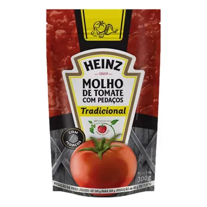 Molho Tradicional Heinz 300G