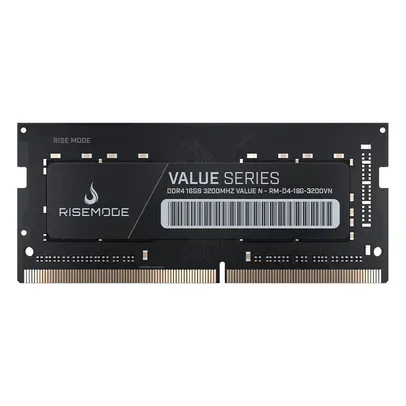 [APP] Memoria RAM Para Notebook Rise Mode Value, 16GB, 3200MHZ, DDR4, CL22 - RM-D4-16G-3200VN