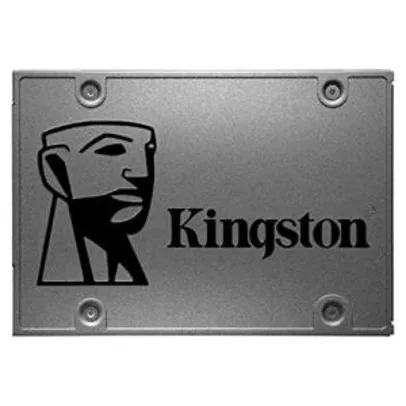 SSD A400 Kingston SA400S37/240G Cinza