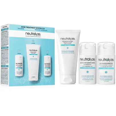 [internacional] Kit de Tratamento Anti-Acne Neutralyze - 3 Passo Acne Kit (Limpeza, Reparo, Cura)