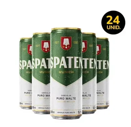 Zé Delivery - Spaten 350ml Pack De 24 Unidades