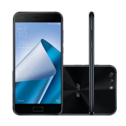 Smartphone Asus Zenfone 4 128GB versão snapdragon 660 tela 5,5" - R$1299