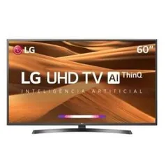 Smart TV 4K LED 60” LG 60UM7270 ThinQ + Smart Magic | R$2.609