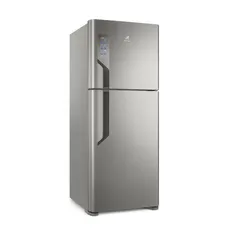 [AME R$ 2554]Geladeira/Refrigerador Electrolux Duplex TF55S Top Freezer 431L Platinum