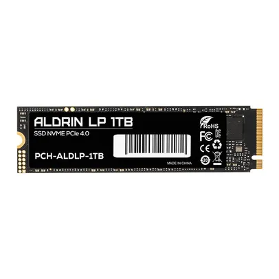 SSD Pichau Aldrin LP, 1TB, M.2 PCIe 4.0, Leitura 7000MB/s, Gravacao 6400MB/s, PCH-ALDLP-1TB