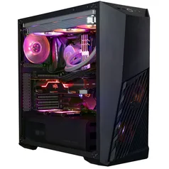 Gabinete Gamer Cooler Master K501L RGB, Mid Tower, Com 2 Fan, Black, Sem Fonte, MCB-K501L-KGNN-SR1