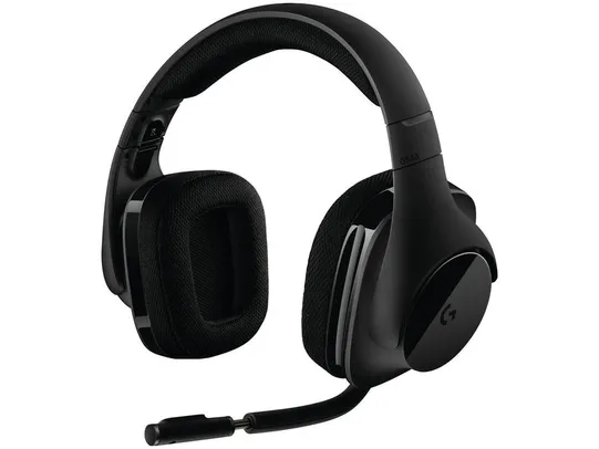 Fone de Ouvido Headset Logitech G533 Preto Bluetooth,USB