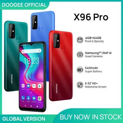 Smartphone Doogee X96 PRO 4gb + 64gb | Global Version | R$561