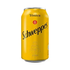 ( PRIME )Schweppes Tônica 350ml lata