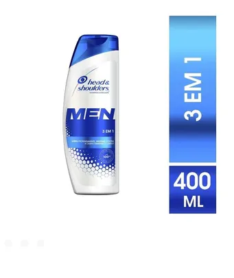 Shampoo de Cuidados com a Raiz Head & Shoulders Men 3em1 400ml | R$ 14