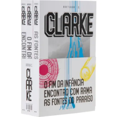 [Submarino] Pacote Arthur C Clarke, 3 livros Indispensáveis - O Fim da Infância, Encontro com Rama, As Fontes do Paraíso por R$ 43
