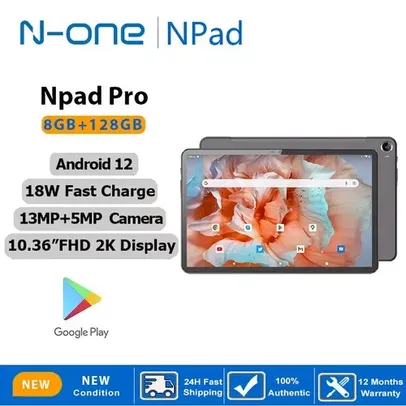 Tablet Android Pad Pro 2023,  8GB, 128GB, 2K FHD + Display, 4G, UNISOC T616