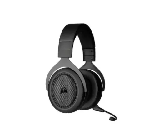 Headset Gamer Corsair HS70 Bluetooth, Multiplataforma, Drivers 50mm, Carbono - CA-9011227-NA