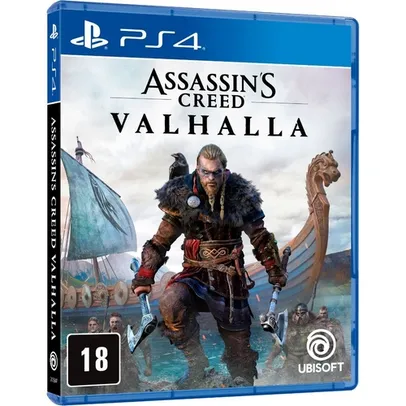 (R$ 79 AME) Jogo Assassin's Creed Valhalla Edição Limitada Br - PS4