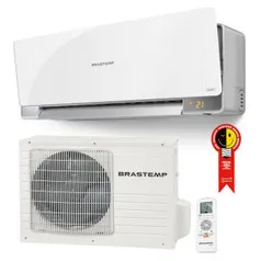 Ar-Condicionado Split Brastemp Clean BBV09BBBNA/BBY09BBBNA Frio 9.000 BTUs, 220V - R$ 854,10