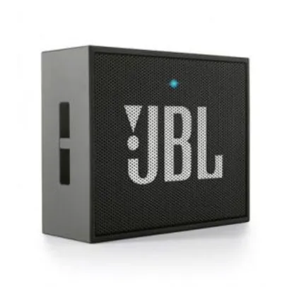 Caixa de Som Bluetooth JBL GO 3 Watts JBLGO Preto - R$ 89,30
