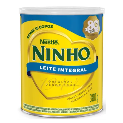 [ 30% OFF na 2° UNIDADE ] Leite em Pó Ninho Integral 380g