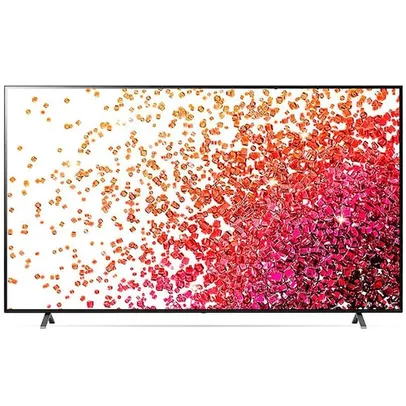 Smart TV 75" LG 4K NanoCell 75NANO75 3x HDMI 2.0, Inteligência Artificial ThinQAI, Smart Magic, Goog