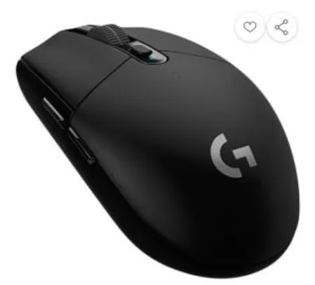 (REEMBALADO) Mouse Gamer G305 sem Fio Hero Lightspeed 12000dpi - Logitech | R$190