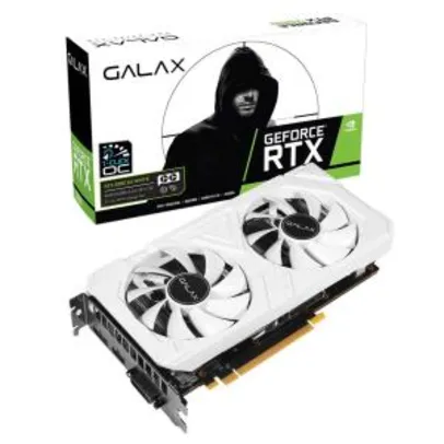 Galax RTX 2060 EX White OC | R$1490