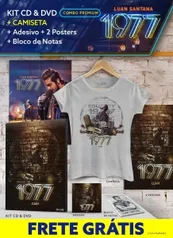 [LUAN SANTANA SHOP] Combo com NOVO kit de CD e DVD + Camiseta + FRETE GRÁTIS 99,90