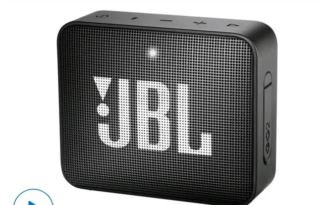 [C. Ouro] Mini Caixa de Som JBL GO 2 Bluetooth - Portátil 3W | R$179