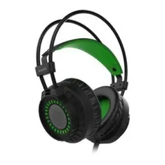 Headphone Gamer Element G Single Color, P2, Verde - G330 R$69