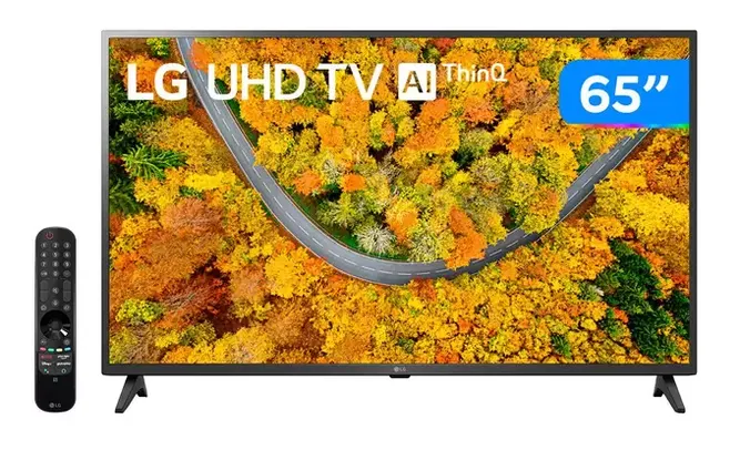 [APP] Smart TV 65” Ultra HD 4K LED LG 65UP7550