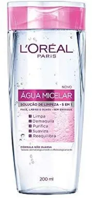 [Prime+Recorrência] Água Micelar 5 Em 1 200ml, L'Oréal Paris, 200mL | R$14