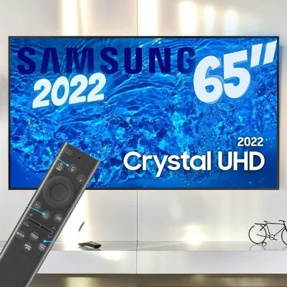 Smart TV Samsung 65" Crystal UHD 4K 65BU8000