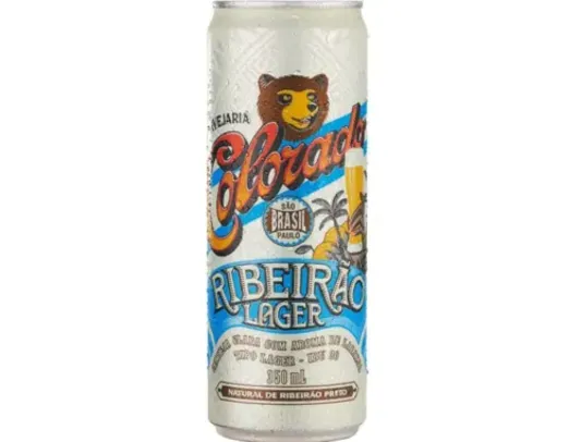 Cerveja Colorado Ribeirão Lager Lata 350ml