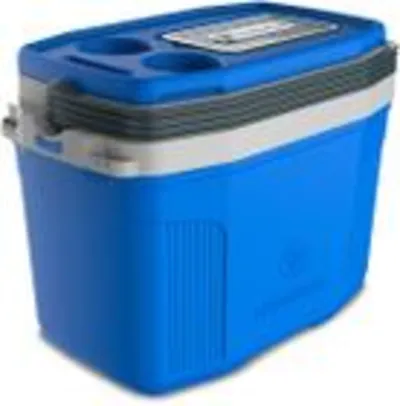 Saindo por R$ 55,11: Caixa Térmica Cooler Termolar Suv 20 Litros Azul | Pelando