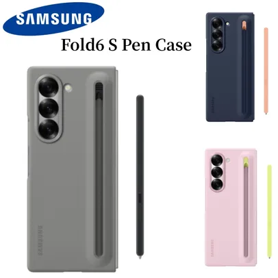 Capa protetora de silicone para Samsung Galaxy Z Fold 6 S Pen, capa original, capas de silicone, EF-OF95P - AliExpress 509