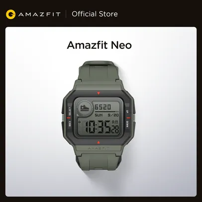 [Novos Usuários] Relógio Inteligente amazfit neo | R$ 142