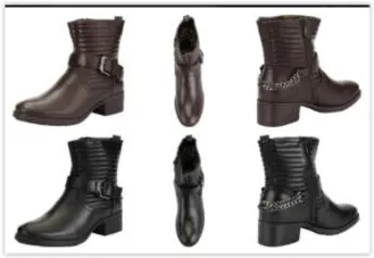 Bota Mooncity Detalhe Corrente  por R$ 49