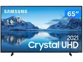Smart TV 65” Crystal 4K Samsung 65AU8000 Wi-Fi - Bluetooth HDR Alexa Built in 3 HDMI 2 USB - TVs - Magazine Luiza