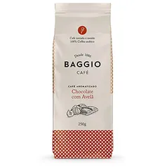 (REC) Café Torrado e Moído Aroma de Chocolate com Avelã Baggio Café 250g 