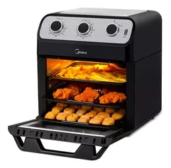 Fritadeira Sem Óleo Ovenfryer 12l Midea Ffa20p1 110v Preto