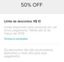 [Usuários Selecionados] 50% OFF em recarga no app Mercado Pago ou Mercado Livre