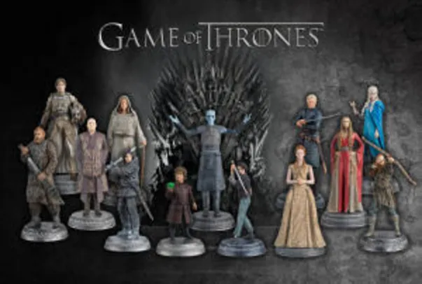 Coleção Oficial de Miniaturas de Game of Thrones a partir de R$ 50