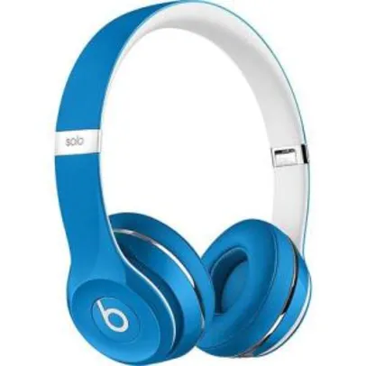 Fone de Ouvido Beats Solo 2 Luxe Edition Headphone Azul - R$263