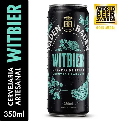 Cerveja Baden Baden Witbier Lata 350ml