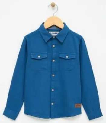 Camisa Infantil Azul R$30